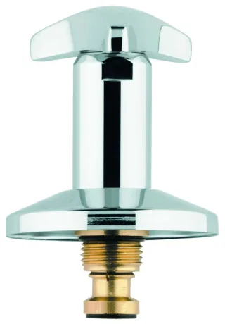Grohe Oberteil 11501 für UP-Ventile Trecorn Gr. Mark. blau 1/2" chrom, 11501000 11501000