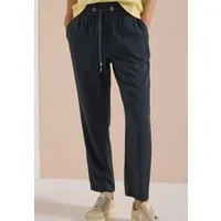 CECIL Jogger Pants Style Chelsea aus Viskose, atmungsaktiv, Loose Fit, schmale Beinform