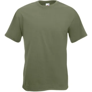 Fruit Of The Loom Herren Super Premium Kurzarm T-Shirt mit Rundhalsausschnitt