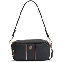 Tommy Hilfiger Mini Bag TH DAILY CAMERA BAG CORP, Damen Umhängetasche, Tragetasche mit TH-Schmucklogo