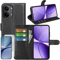 Wigento Handyhülle Klapphülle + Schutzglas für Xiaomi Poco X8 Pro Max Book Wallet Cover 6,83 Zoll, Produktset Kunstleder Tasche + H9 Hart Glas