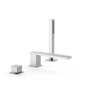Tres Wannenrandarmatur Umsteller im Wanneneilauf integriert. , 00616106 00616106