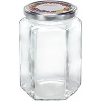 Leifheit Einmachglas Sechskantglas 770 ml, Glas, (1-tlg)