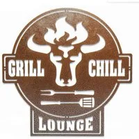 teileplus24 Wanddekoobjekt CG01 Gartenschild Grill Schild Metallschild BBQ Grill & Chill Lounge
