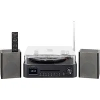 Reflexion HIF2082DAB Plattenspieler (Bluetooth, DAB+, UKW, CD, Bluetooth, Großes 2,8" TFT-Farbdisplay)