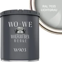 WO-WE Heizkörperlack Heizkörperfarbe Heizungsfarbe W903, 0,75-10L, Wasserbasis