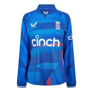 Castore - Cricket Shirt für Damen, Langärmlig (Sodalithblau)