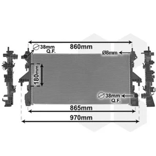 Van Wezel Motork?hler Citroen Jumper Peugeot Boxer 2,0 09012705