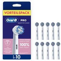 Oral-B Aufsteckbürsten Pro Sensitive Clean, Sanfte Zahnreinigung, innovative X-förmige Borsten