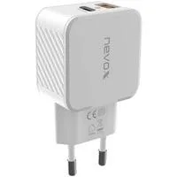 USB PD TYPE C + QC3.0 / PPS, Ladegerät weiß, 30 Watt