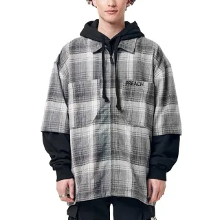 Preach Zipped Check Shirt