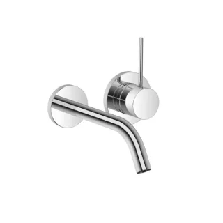Dornbracht Meta Fertigmontageset 36860662-00 für Wand-Einhandmischer, ohne Ablaufgarnitur, Ausladung 190 mm, chrom