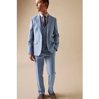 Next Anzughose Karierte Skinny Fit Hose (1-tlg)