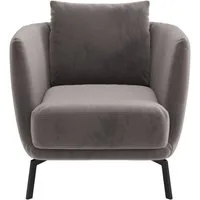 SCHÖNER WOHNEN-Kollektion Sessel Pearl Cocktailsessel mit schmalen Armlehnen und geschwungenen Rücken, elegant und zeitlos mit tollem Sitzkomfort, Solitärmöbel
