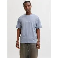 Jack & Jones Rundhalsshirt JORNORREBRO EMB TEE SS CREW NECK NOOS Baumwolle, locker geschnitten