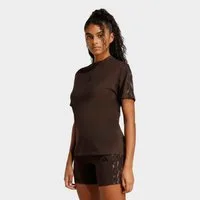 adidas Sportswear T-Shirt W AOP 3S T INF mit sportlichem Stil, ohne Verschluss, aus Baumwolle