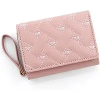 Zaewry Geldbörse Damen Kleines Portemonnaie Mini Kurzer Damen Geldbeutel, mit Zipper Münzfach Brieftasche