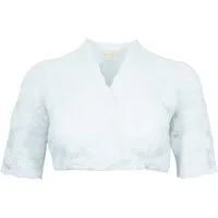 Pierre Marcel Die Bluse Dirndlbluse Pierre Marcel Damen Halbarm Spitzen Dirndlbluse Be