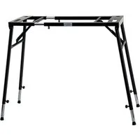 Classic Cantabile Keyboardständer - Keyboardstativ Klapptisch, Auflagefläche ausziehbar von 73-110 cm