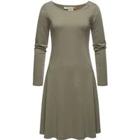 Ragwear A-Linien-Kleid Appero Stylisches Langarm-Kleid für den Winter