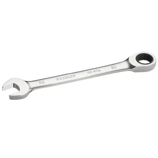 STANLEY Flacher Ringmaulschlüssel mit Ratsche 16 mm, 72 Zähne, 5° Betätigungswinkel - STMT89916-0