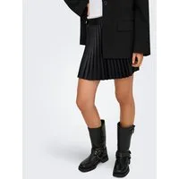 ONLY Lederimitatrock ONLVIVE LIFE HW PLEAT FAUX LE SKIRT PNT
