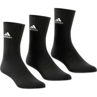 adidas Performance Sportsocken Crew Cushion (Fußgewölbeunterstützung, durchgehend gepolstert) schwarz
