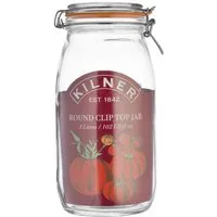 KILNER Einmachglas, Glas, (1-tlg), 3 Liter