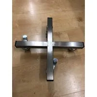 Schlögel Pflanzenroller Pflanzenroller Pflanzenroller Metall bis 200kg Rolli Blumenroller, bis zu 200kg Tragkraft, witterungsbeständig, mit 4 Lenkrollen