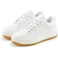Elbsand Schnürschuh, Freizeitschuh, Halbschuh, Schnürhalbschuh, Turnschuh Sneaker mit modischer Plateausohle