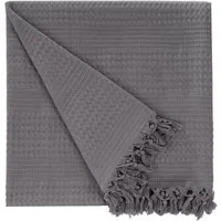 CLASS HOME COLLECTION Bettüberwurf Tagesdecke 220x240 cm Waffeloptik großer Bettüberwurf, Sofa Überwurf, reliefartigen Oberflächenstruktur Pique Muster