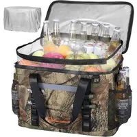 Warmounts Kühltasche 46 x 31 x 32 cm Camping Isoliertasche, 45 l, Thermotasche Picknicktasche mit oberen Öffnung