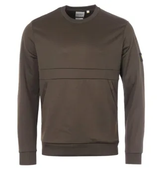 Lyle & Scott Tasche Herren Pullover Khaki