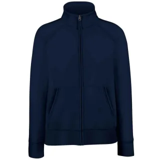 Fruit of the Loom - Sweatjacke für Damen (Marineblau)