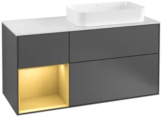 Villeroy & Boch Waschtischunterschrank Finion G27 1200x603x501mm Bel.. WT re , G271HFGK G271HFGK