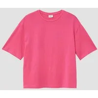 s.Oliver Kurzarmshirt T-Shirt T-Shirt im Boxy Fit mit Rückenprint