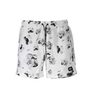 Karl Lagerfeld Bianco Polyester Herren Schwimmboxer