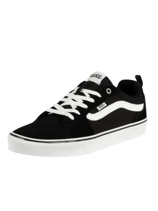 Vans Filmore Suede Canvas-Turnschuhe, Schwarz