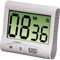 Hama Intervall-Timer Küchentimer "Countdown" digital 111319, Großes Display