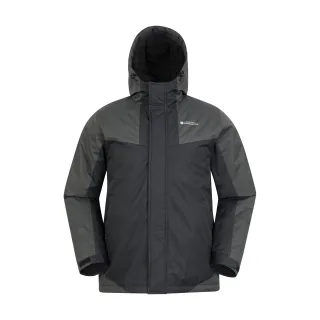 Mountain Warehouse Herren Dusk III Ski Jacke (Schwarz/Grau)
