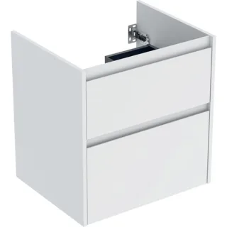 Geberit Ersatzteile Unterschrank für Möbelwaschtisch, 2 Schubladen B:60cm, weiß matt, 246351001 246351001