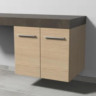 Sanipa Anbau-/Solitärschrank 2morrow (G1392) 510x600x520 Eiche-Nordic, G139248 G139248