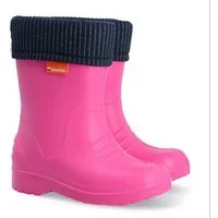 Demar Demar Ultralight Kids Warm Lined Rain Boots Wellies Dino Gummistiefel