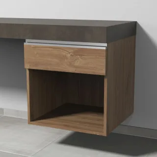 Sanipa Anbau-/Solitärschrank 2morrow (L2353) 510x500x520 Eiche-Kansas, L235359 L235359