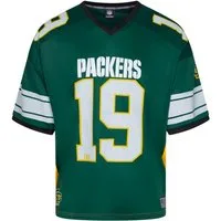 Recovered T-Shirt Green Bay Packers NFL Mesh Oversized Top Jersey Trikot Grün Recovered (1-tlg)