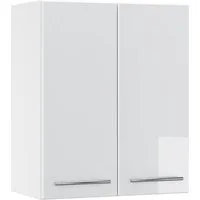 Vicco Hängeschrank Fame-Line, Weiß Hochglanz/Weiß, 60 cm (1-St)
