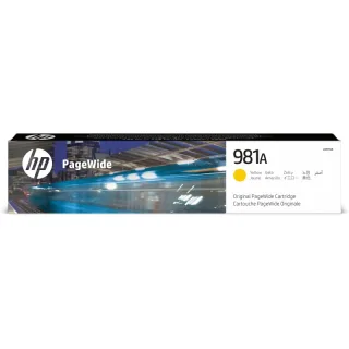 Original J3M70A HP 981A PW Color Tinte yellow ST