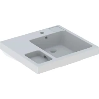 Geberit Waschtisch Schule, B: 600, T: 550 mm, 162700000, weiss 162700000