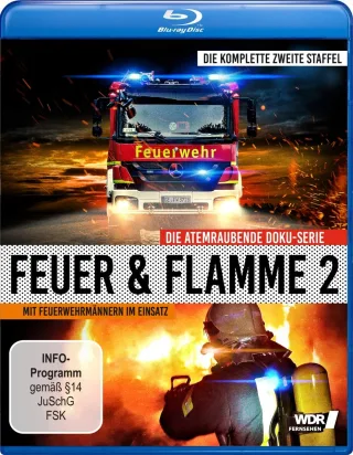 Feuer und Flamme - Mit Feuerwehrmännern im Einsatz - Staffel 2 (Blu-ray)