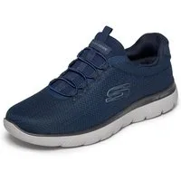 Skechers SUMMITS-CORLEN Slip-On Sneaker Schlupfschuh, Halbschuh, Freizeitschuh, Maschinenwäsche